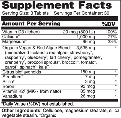 Bone Support Plus Algae-Based Minerals
