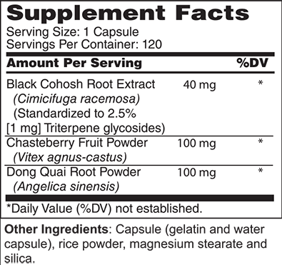 Black Cohosh Plus