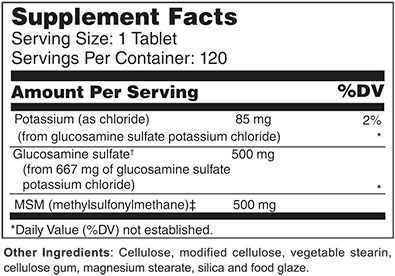 Glucosamine & MSM (RF)