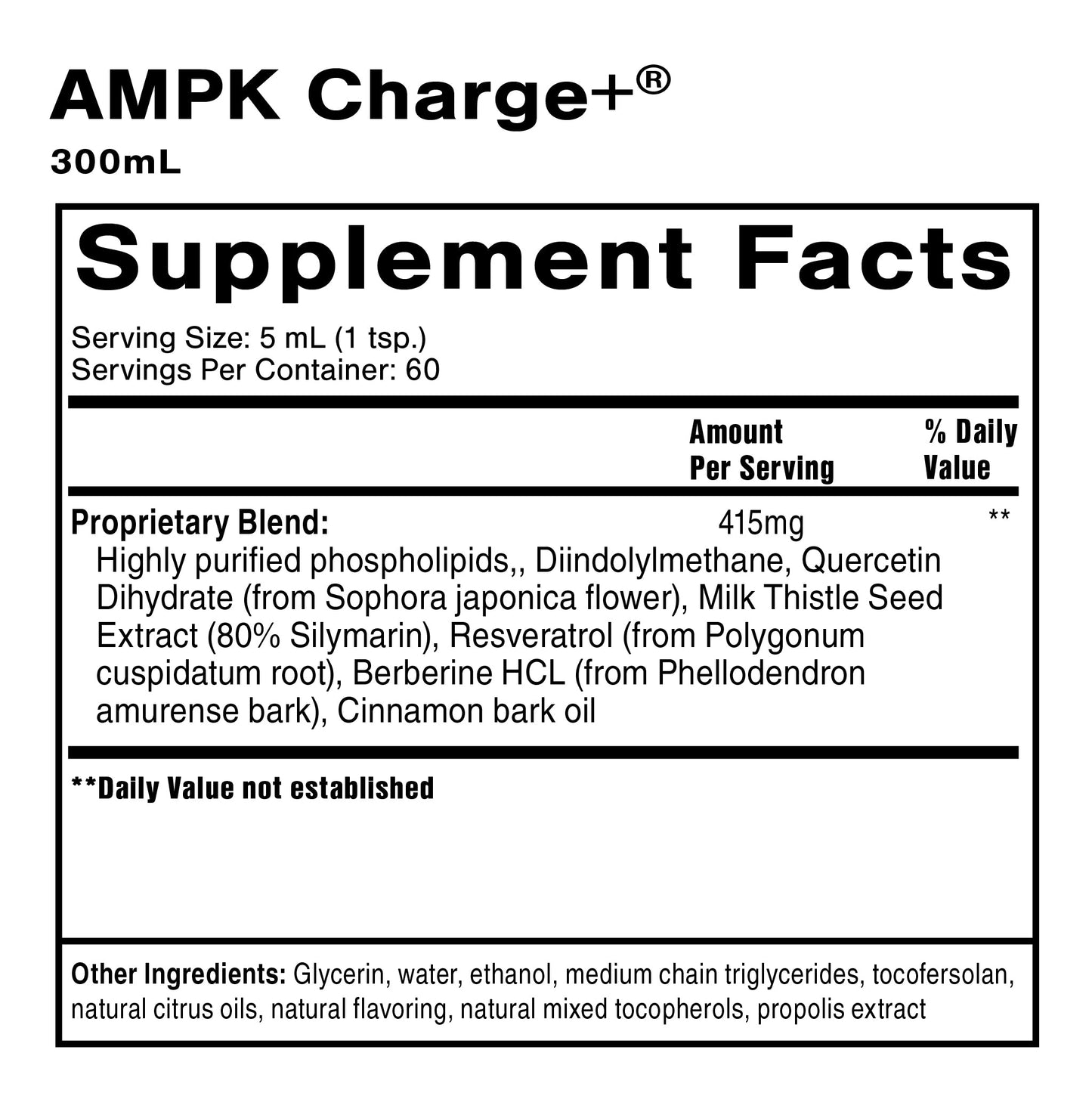 AMPK Charge+® 300 mL