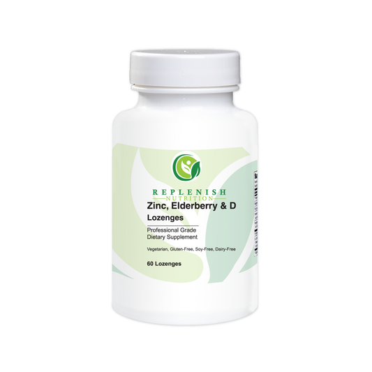 Zinc, Elderberry, and D Lozenges